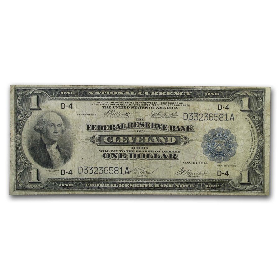 1918 (D-Cleveland) $1.00 FRBN VF (Fr#720)