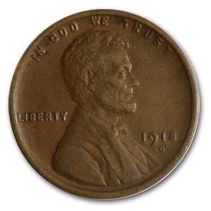 1918-D Lincoln Cent AU Details (Rev Corrosion) 1918-D Lincoln Cent AU Details (Rev Corrosion)