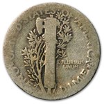 1918-D Mercury Dime Good/Fine
