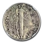 1918-D Mercury Dime MS-62 NGC (FB)