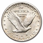 1918-D Standing Liberty Quarter BU