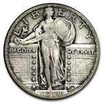 1918-D Standing Liberty Quarter Fine