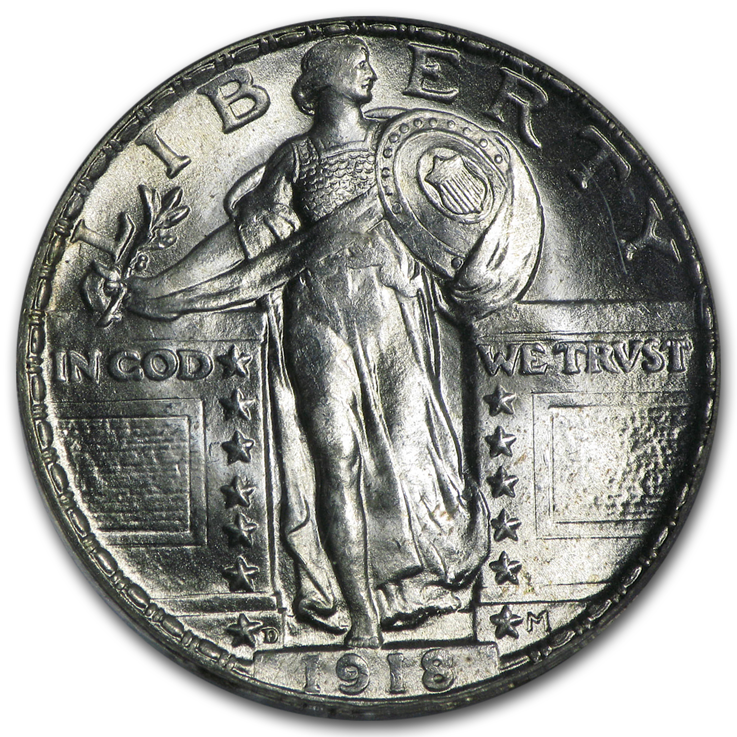 1918 D Standing Liberty Quarter Value - APMEX