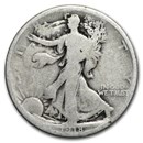 1918-D Walking Liberty Half Dollar AG