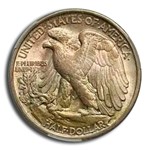 1918-D Walking Liberty Half Dollar AU-58 CACG