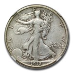 1918-D Walking Liberty Half Dollar XF-40 NGC