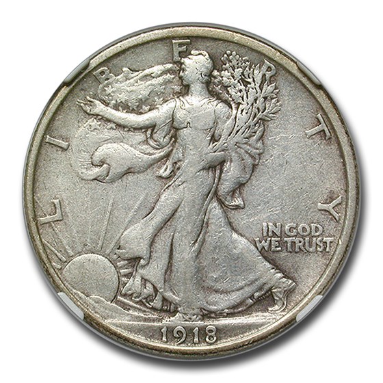 1918-D Walking Liberty Half Dollar XF-40 NGC 1918-D Walking Liberty Half Dollar XF-40 NGC