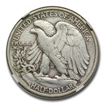 1918-D Walking Liberty Half Dollar XF-40 NGC