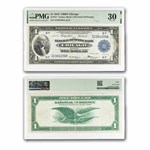 1918 (G-Chicago) $1.00 FRBN VF-30 PMG (Fr#727)