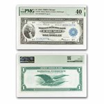 1918 (G-Chicago) $1.00 FRBN XF-40 PMG (Fr#729)
