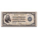 1918 (H-St. Louis) $50 FRBN Choice Fine-15 PMG (Fr#831, Comment)