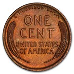 1918 Lincoln Cent BU (Red/Brown)