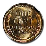 1918 Lincoln Cent MS-66 NGC (Red/Brown)
