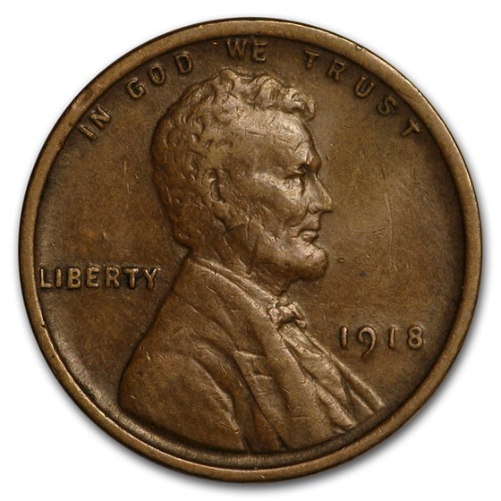 1918 Lincoln Cent VF 1918 Lincoln Cent VF