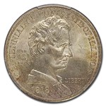 1918 Lincoln Illinois Centennial Half Dollar MS-65 PCGS