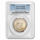 1918 Lincoln Illinois Centennial Half Dollar MS-65 PCGS