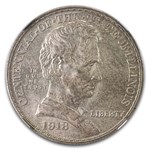 1918 Lincoln Illinois Centennial Half Dollar MS-66+ NGC