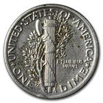 1918 Mercury Dime AU