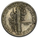1918 Mercury Dime XF