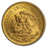 1918 Mexico Gold 20 Peso MS-65 PCGS