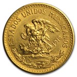 1918 Mexico Gold 20 Pesos BU