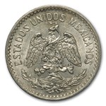 1918 Mexico Silver 50 Centavos BU