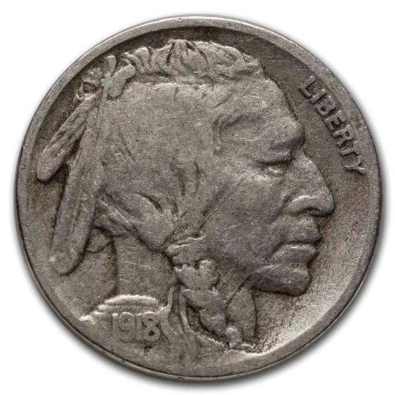1918-S Buffalo Nickel VG 1918-S Buffalo Nickel VG