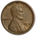 1918-S Lincoln Cent AU