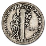 1918-S Mercury Dime Fine