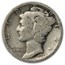 1918-S Mercury Dime Good/Fine