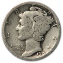 1918-S Mercury Dime Good/VG