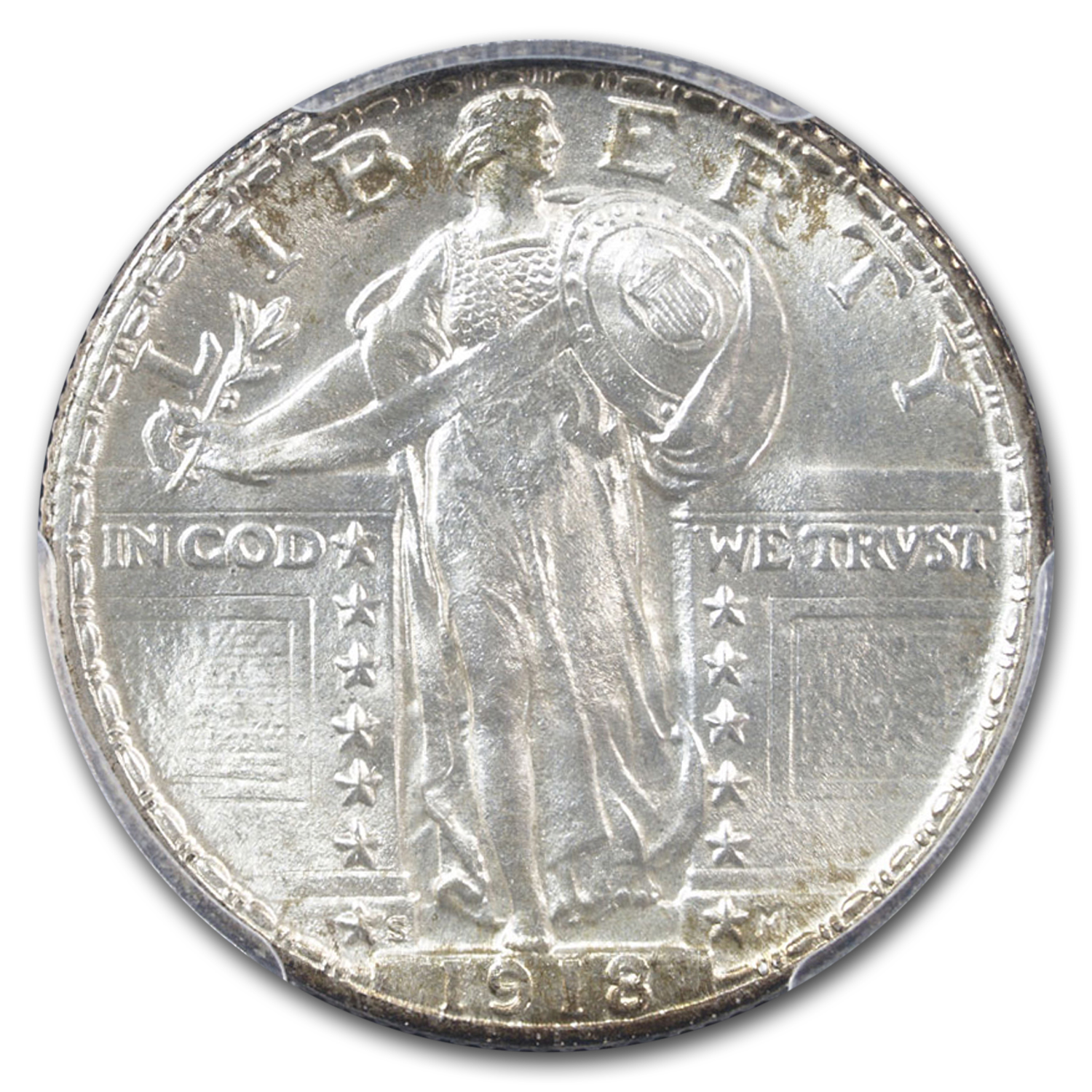 1918 S Standing Liberty Quarter Value - APMEX