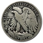 1918-S Walking Liberty Half Dollar VG