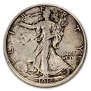 1918-S Walking Liberty Half Dollar XF