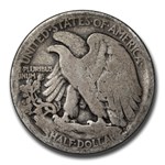1918-S Walking Liberty Halves 20-Coin Roll Good