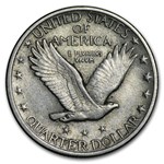 1918 Standing Liberty Quarter AU
