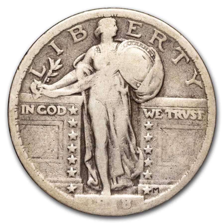1918 Standing Liberty Quarter Good/VG