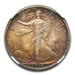 1918 Walking Liberty Half Dollar MS-65 NGC (Toned)