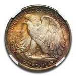 1918 Walking Liberty Half Dollar MS-65 NGC (Toned)