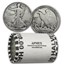 1918 Walking Liberty Halves 20-Coin Roll Avg Circ