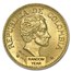 1919-1930 Colombia Gold 5 Pesos Simon Bolivar BU