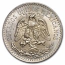 1919-45 Mexico Silver 50 Centavos Cap & Rays BU