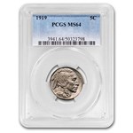 1919 Buffalo Nickel MS-64 PCGS