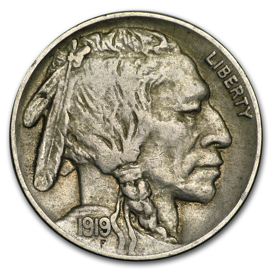 1919 Buffalo Nickel XF