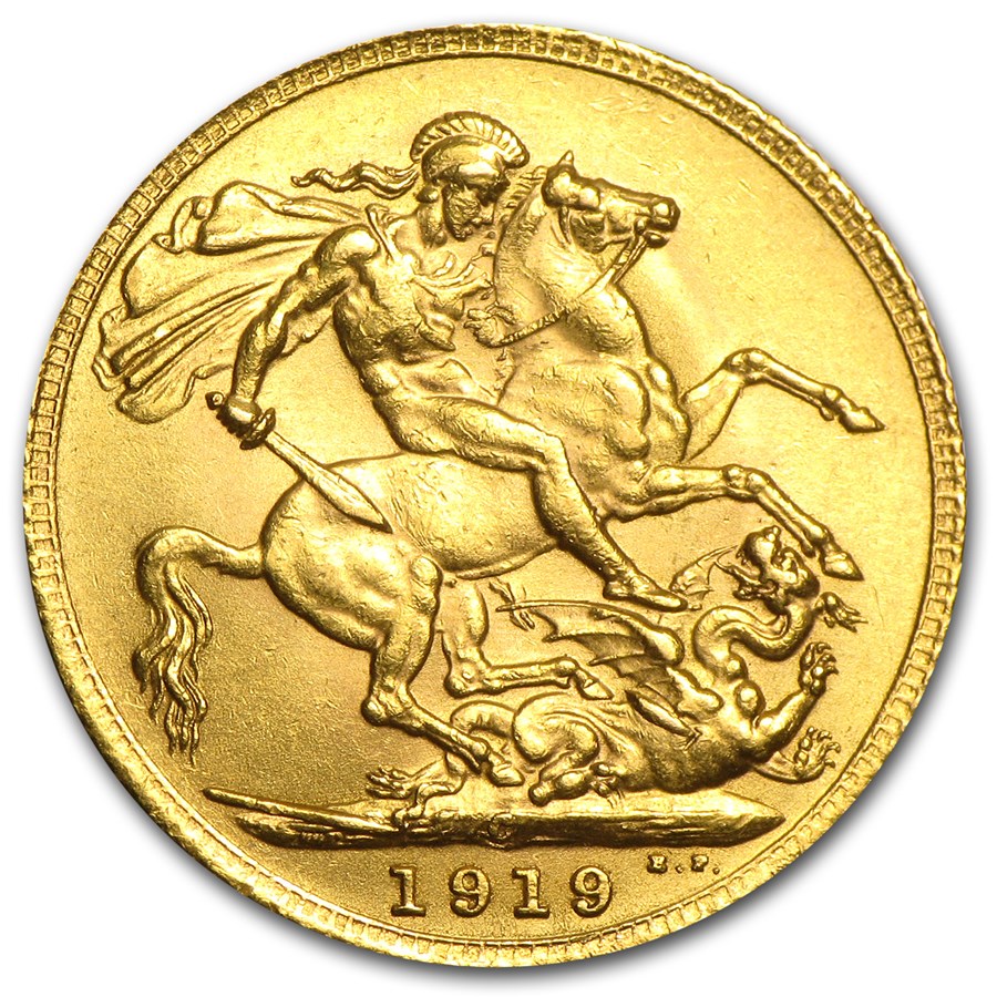 1919-C Canada Gold Sovereign BU