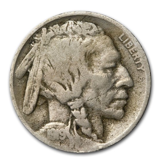 1919-D Buffalo Nickel VG 1919-D Buffalo Nickel VG