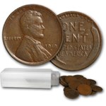 1919-D Lincoln Cent 50-Coin Roll Avg Circ