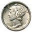 1919-D Mercury Dime MS-63 NGC (FB)