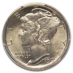 1919-D Mercury Dime MS-65 PCGS (FB)