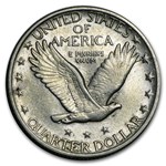 1919-D Standing Liberty Quarter AU